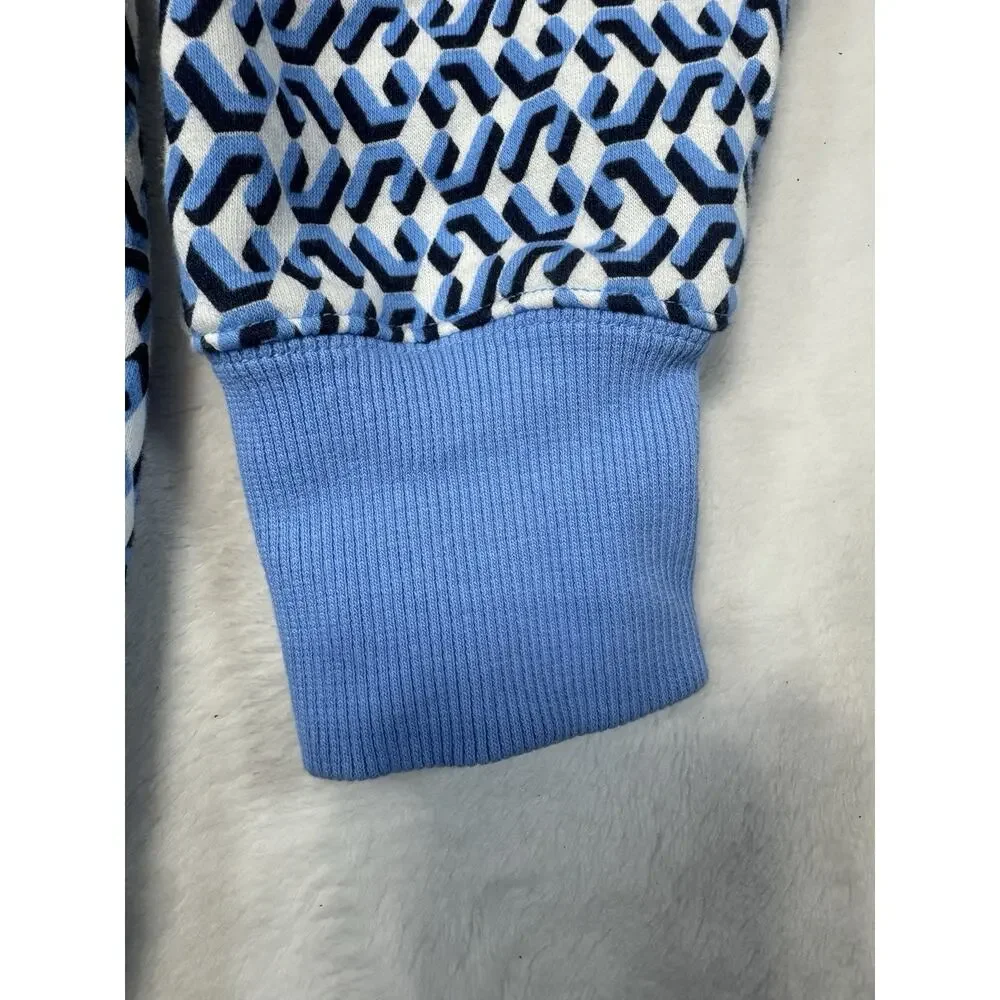 Nike Sportswear Blue& White Phoenix Fleece x Nike United Oversized Hoodie XS